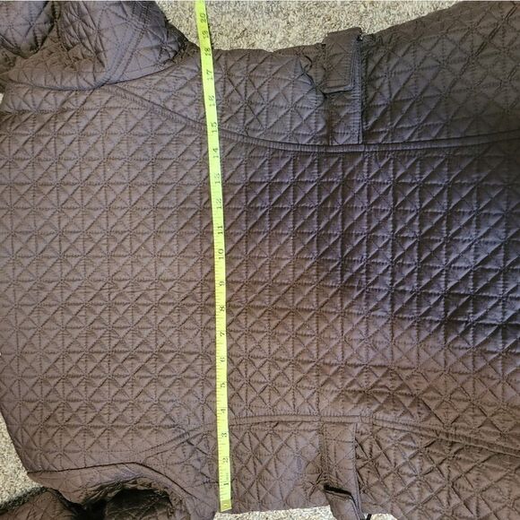FS Limited Women's Brown Solid Long Sleeve Full Zip Quilted Jacket Size Medium - Picture 9 of 14